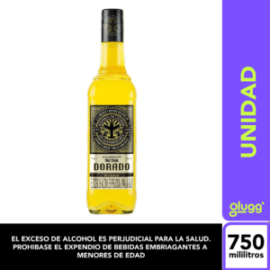AGUARDIENTE NECTAR DORADO 750ML UNIDAD