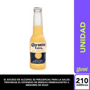 CERVERZA CORONITA 210ML UNIDAD BOTELLA
