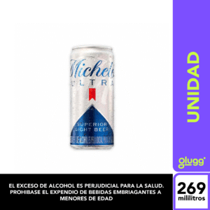 CERVERZA MICHELOB ULTRA 269ML UNIDAD LATA