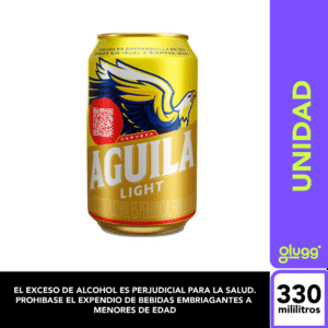 CERVEZA AGUILA LIGTH 330ML UNIDAD LATA